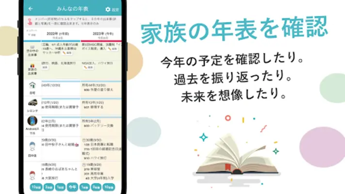 家族の記録familist android App screenshot 10